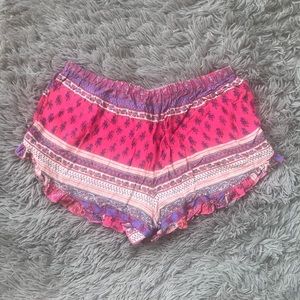 Cotton Candy Shorts - COTTON CANDY LA | Aztec Ruffle Shorts Cotton Candy Shorts - COTTON CANDY LA | Aztec Ruffle Shorts